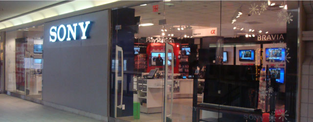 Sony Store Avalon Mall - New Store Construction
